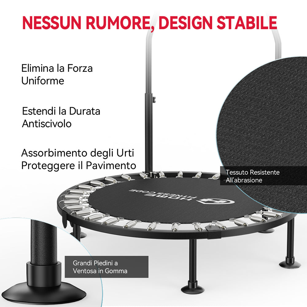 Trampolino Pieghevole da 40 Pollici
