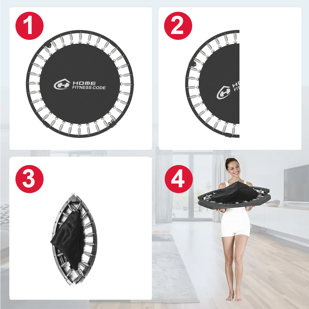 Trampolino Pieghevole da 40 Pollici