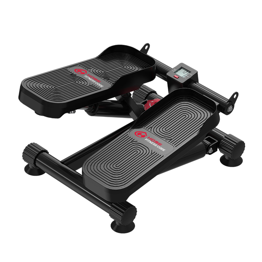 MINI STEPPER CON BANDA DE RESISTENCIA PARA EJERCICIO EN CASA