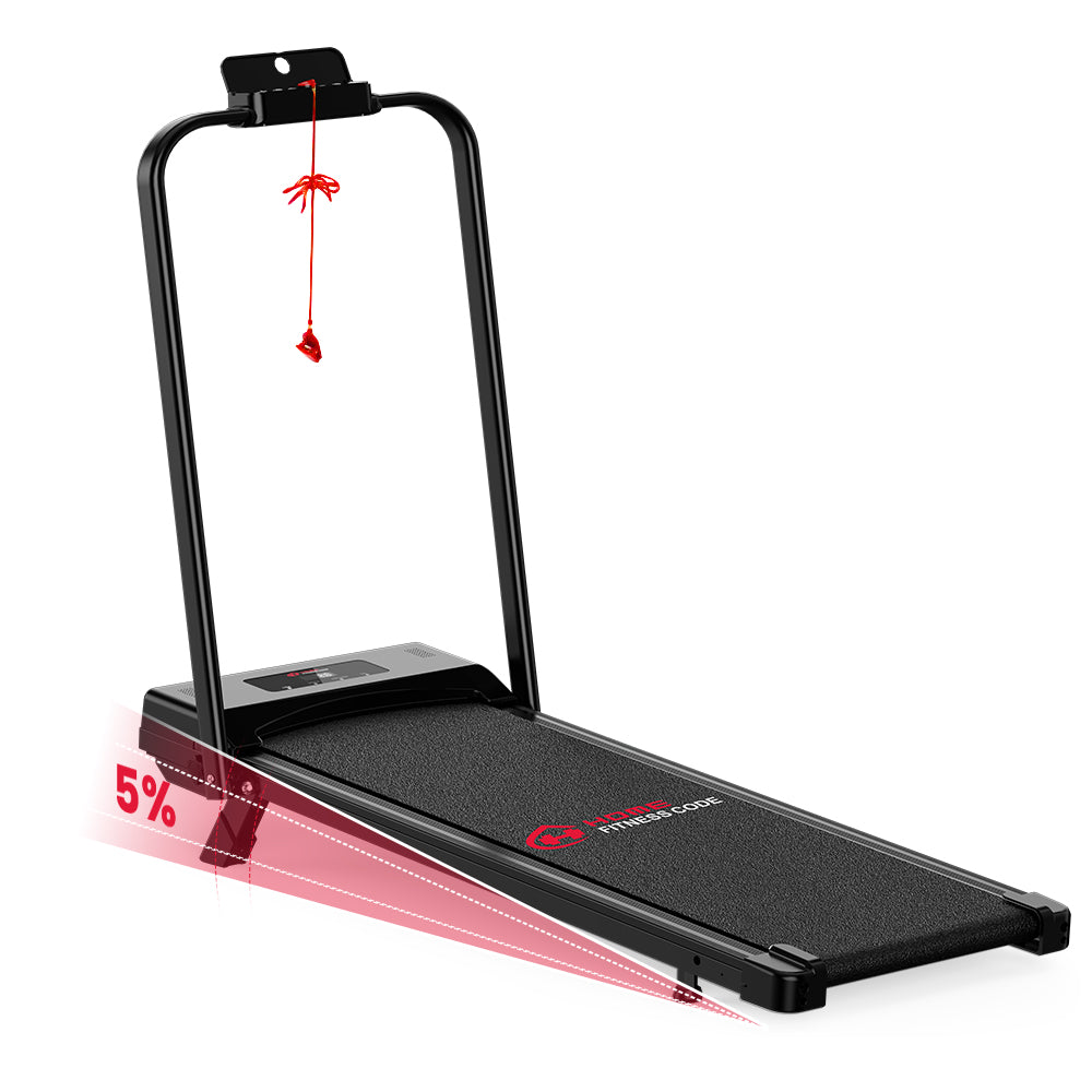 Tapis Roulant Pieghevole C1, Velocà 1-10KM/H, 5% Inclinazione Manual