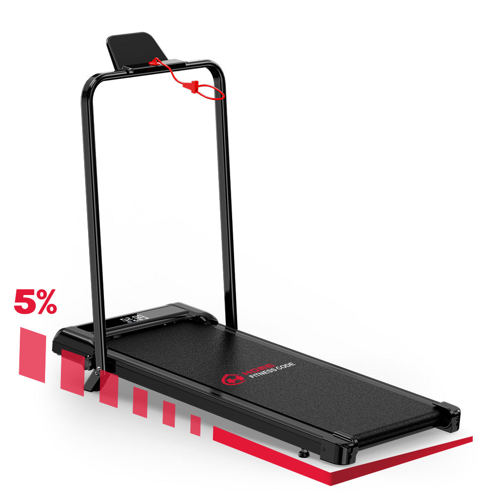 Tapis Roulant Z3 con Motore senza Spazzole, Velocità 1-6KM/H, 5% Inclinazione Manuale