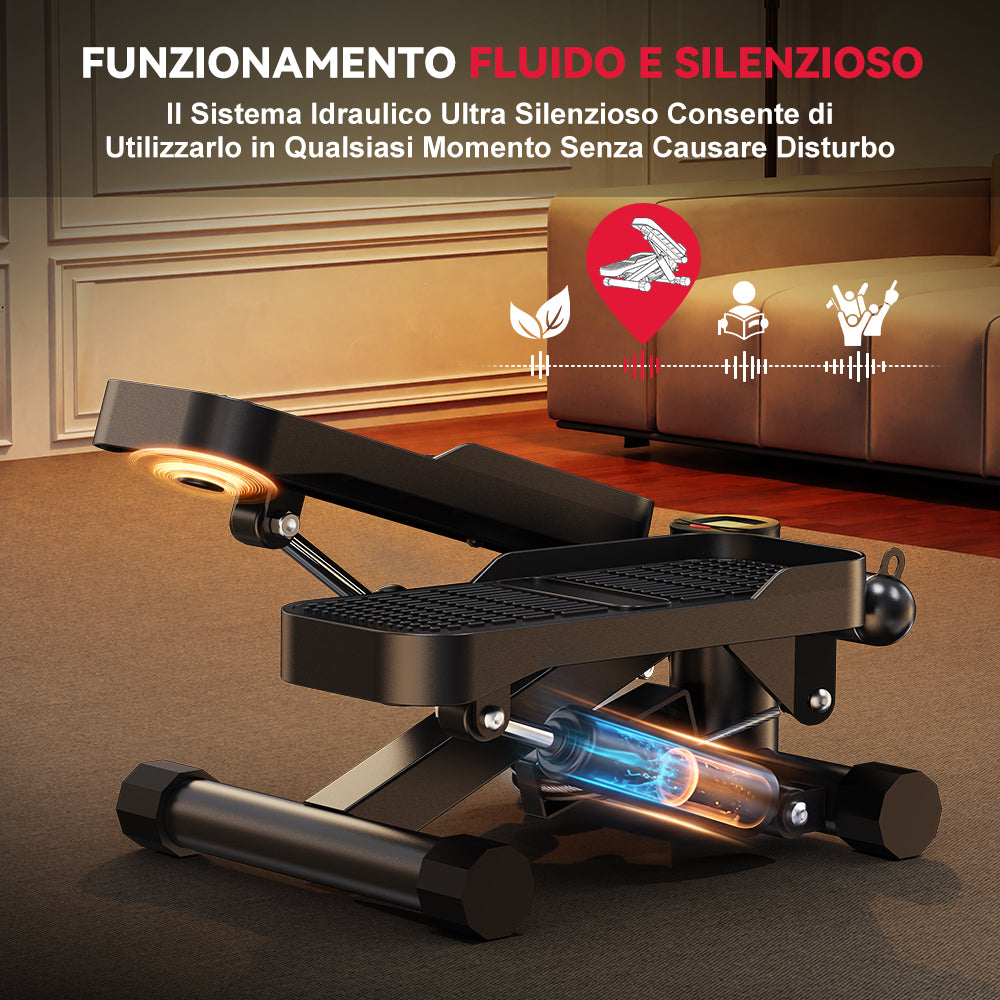 Mini Stepper Idraulico con Bande di Resistenza