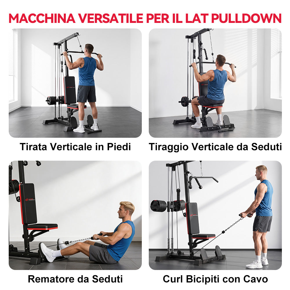 Macchina per Trazione Verticale Lat Machine
