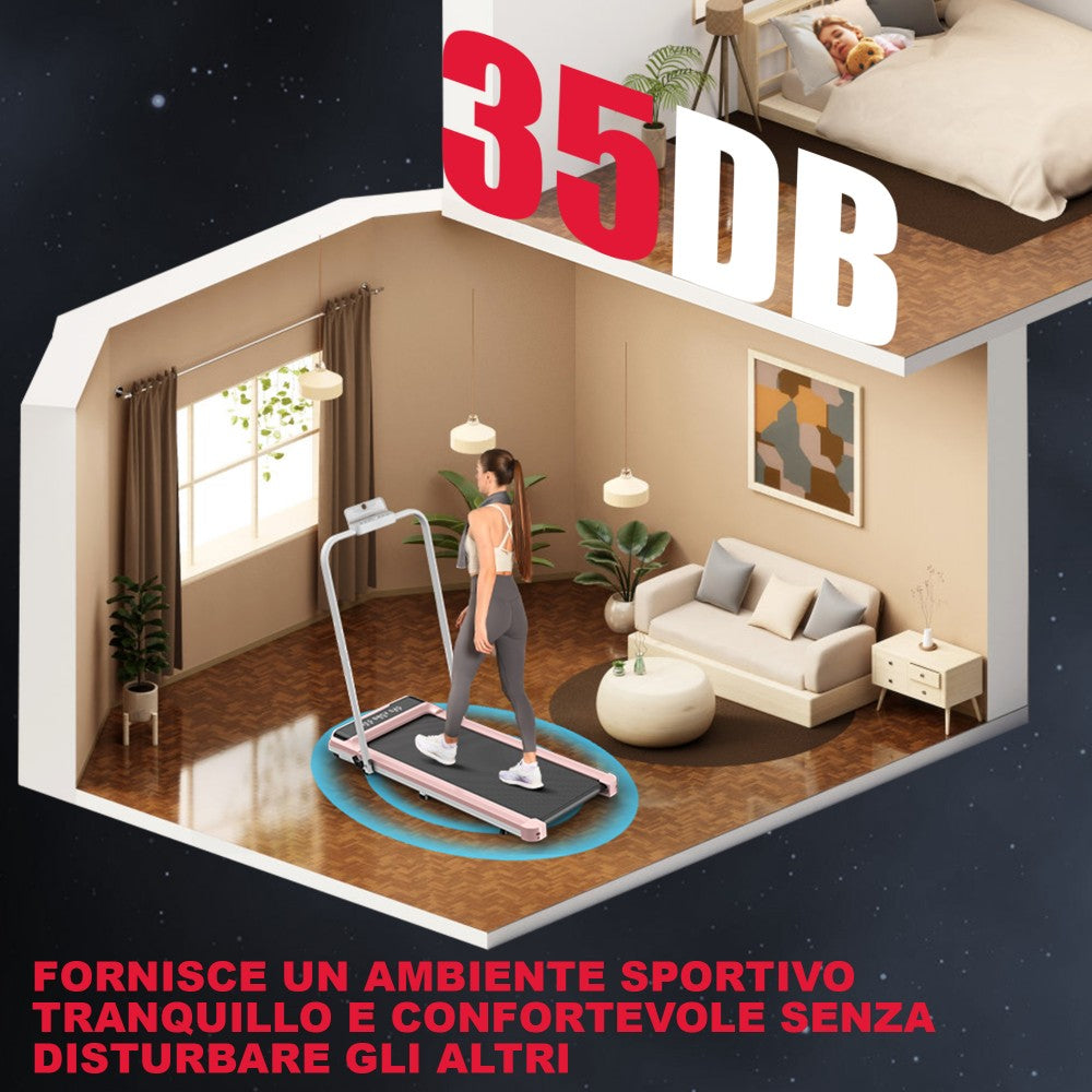 Tapis Roulant Q2 Pro, Velocità 1-10KM/H