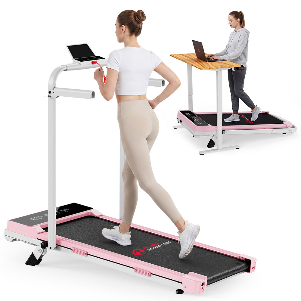 Tapis Roulant Pieghevole Q2 Pro con 5% Inclinazione Manuale, Velocità 1-10 km/h (Nuova Versione)