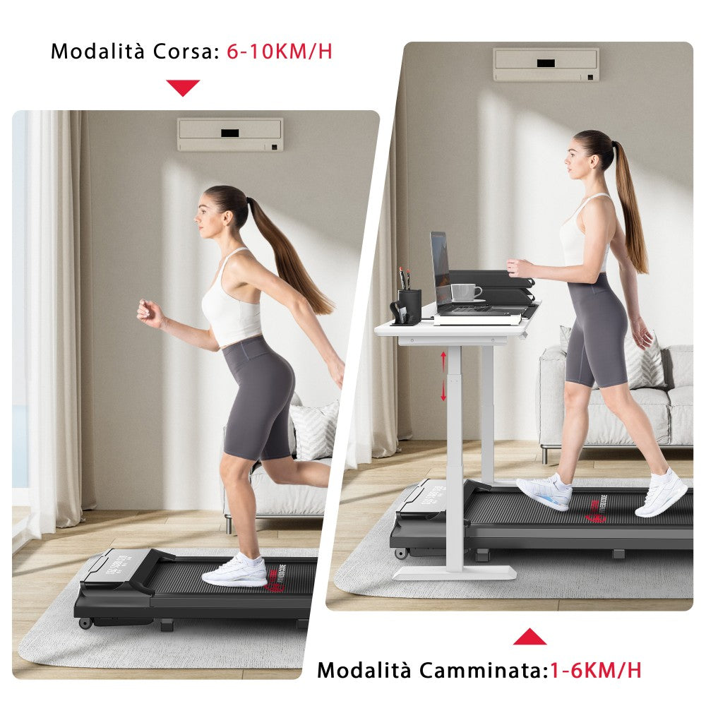Tapis Roulant Q2 Pro, Velocità 1-10KM/H