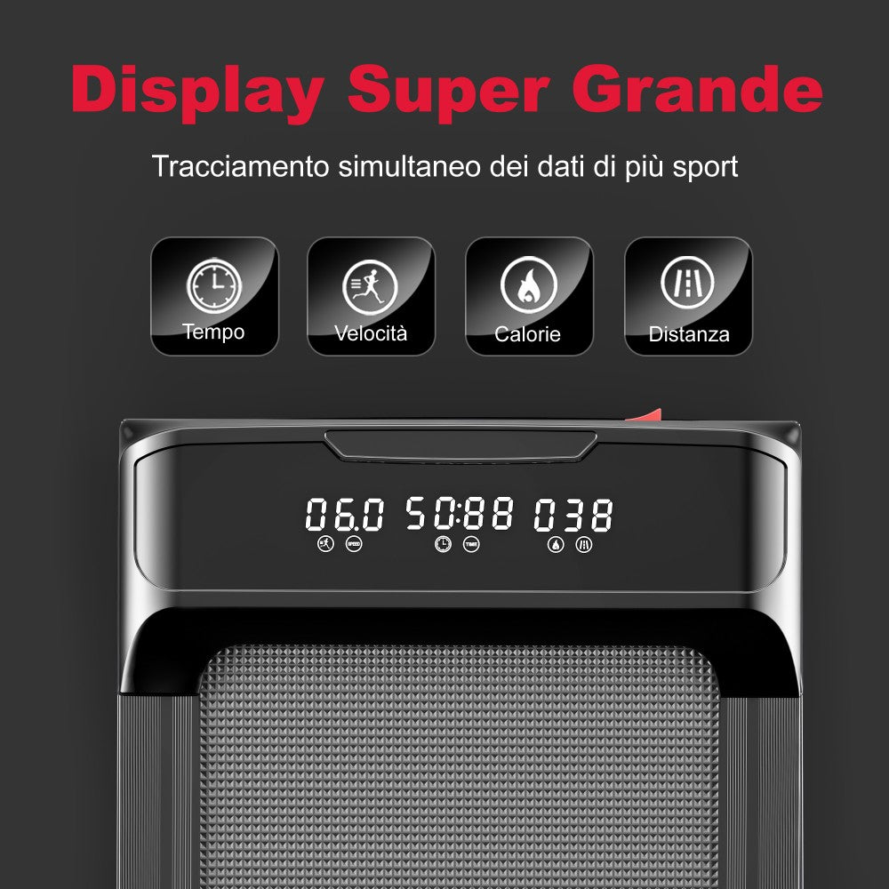 Tapis Roulant Q2 Pro, Velocità 1-10KM/H