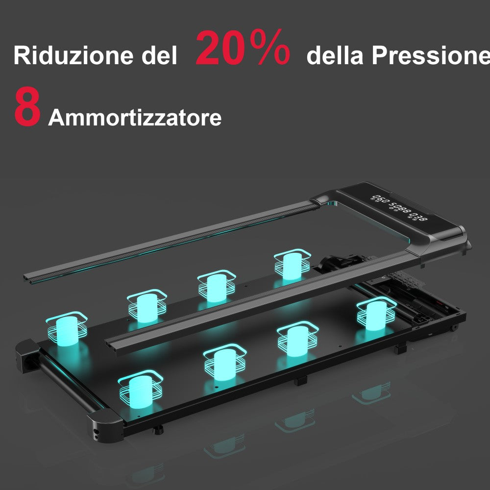 Tapis Roulant Q2 Pro, Velocità 1-10KM/H