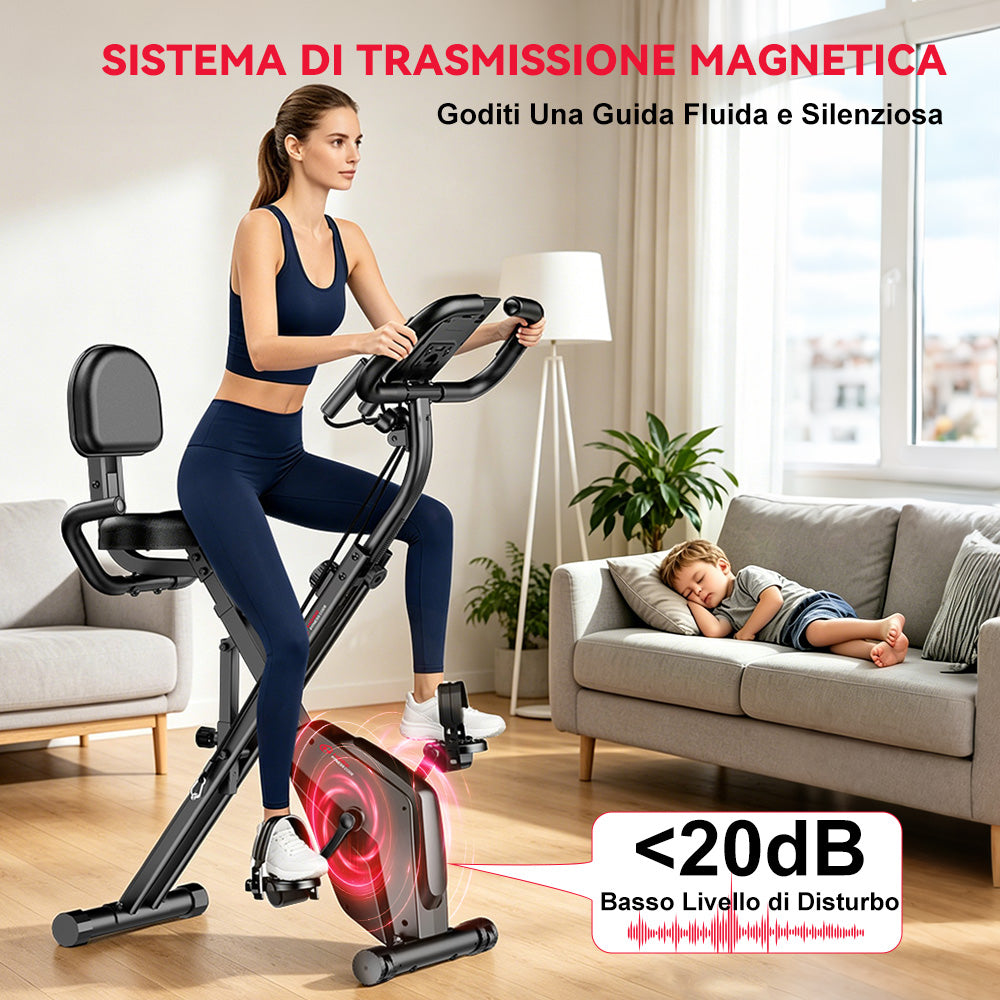 Cyclette Pieghevole, Resistenza Magnetica