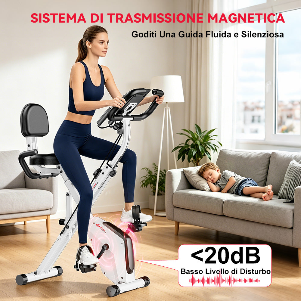 Cyclette Pieghevole, Resistenza Magnetica