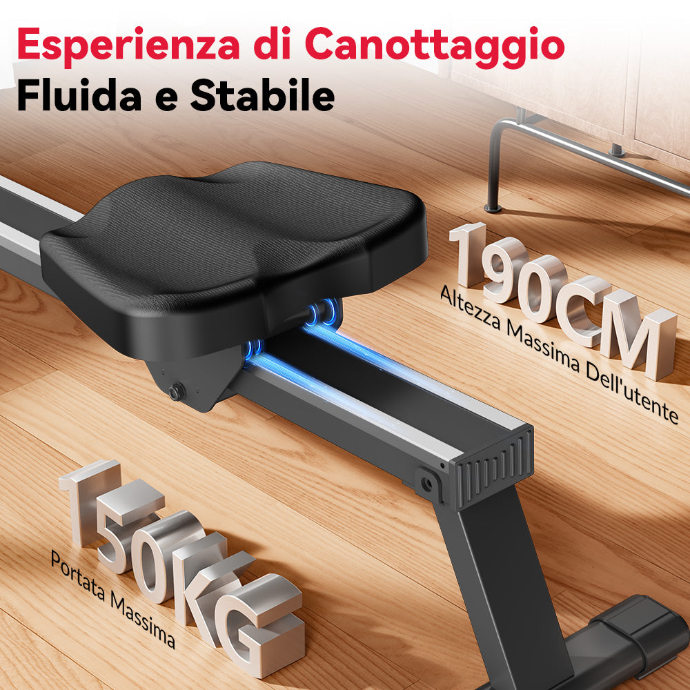 Vogatore Magnetico, 16 Livelli di Resistenza