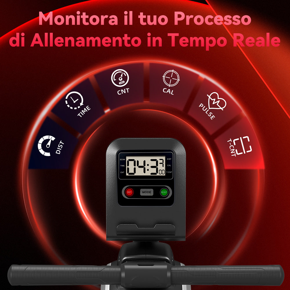 Vogatore Magnetico, 16 Livelli di Resistenza