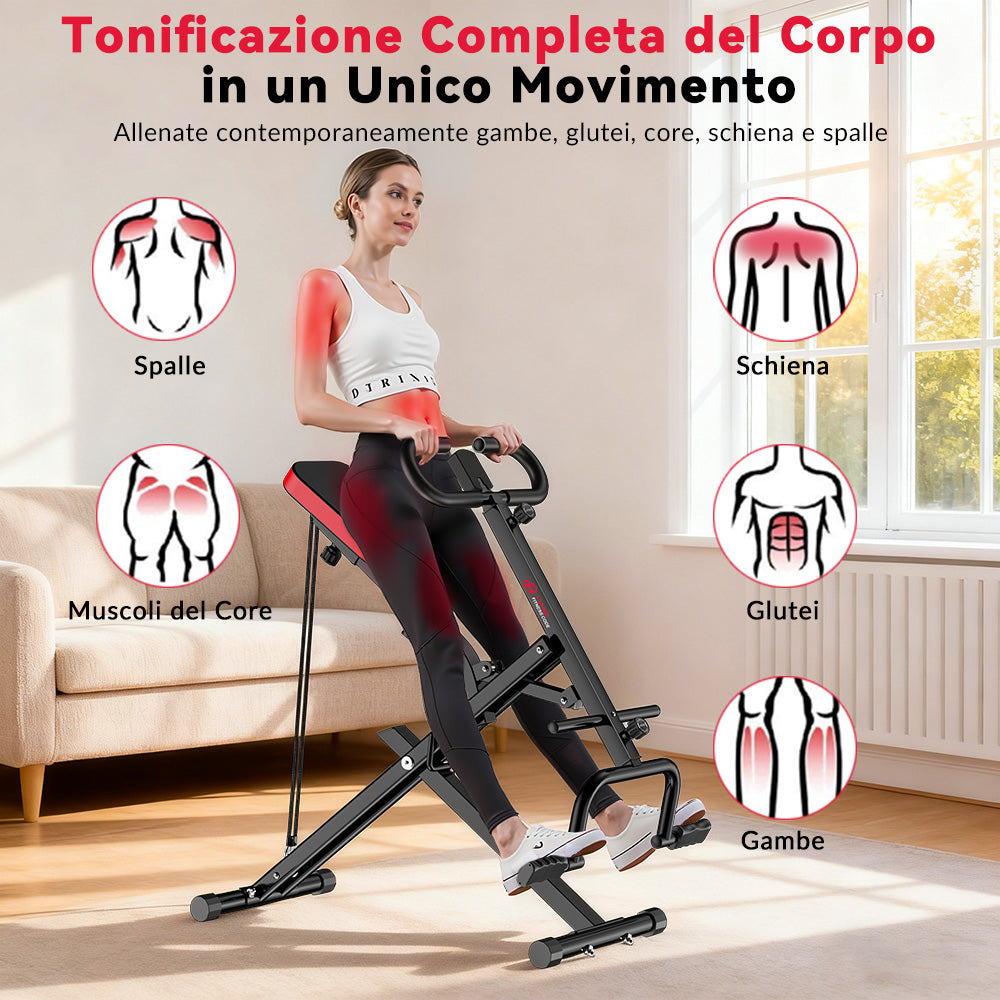 Macchina Pieghevole per Squat Profondi