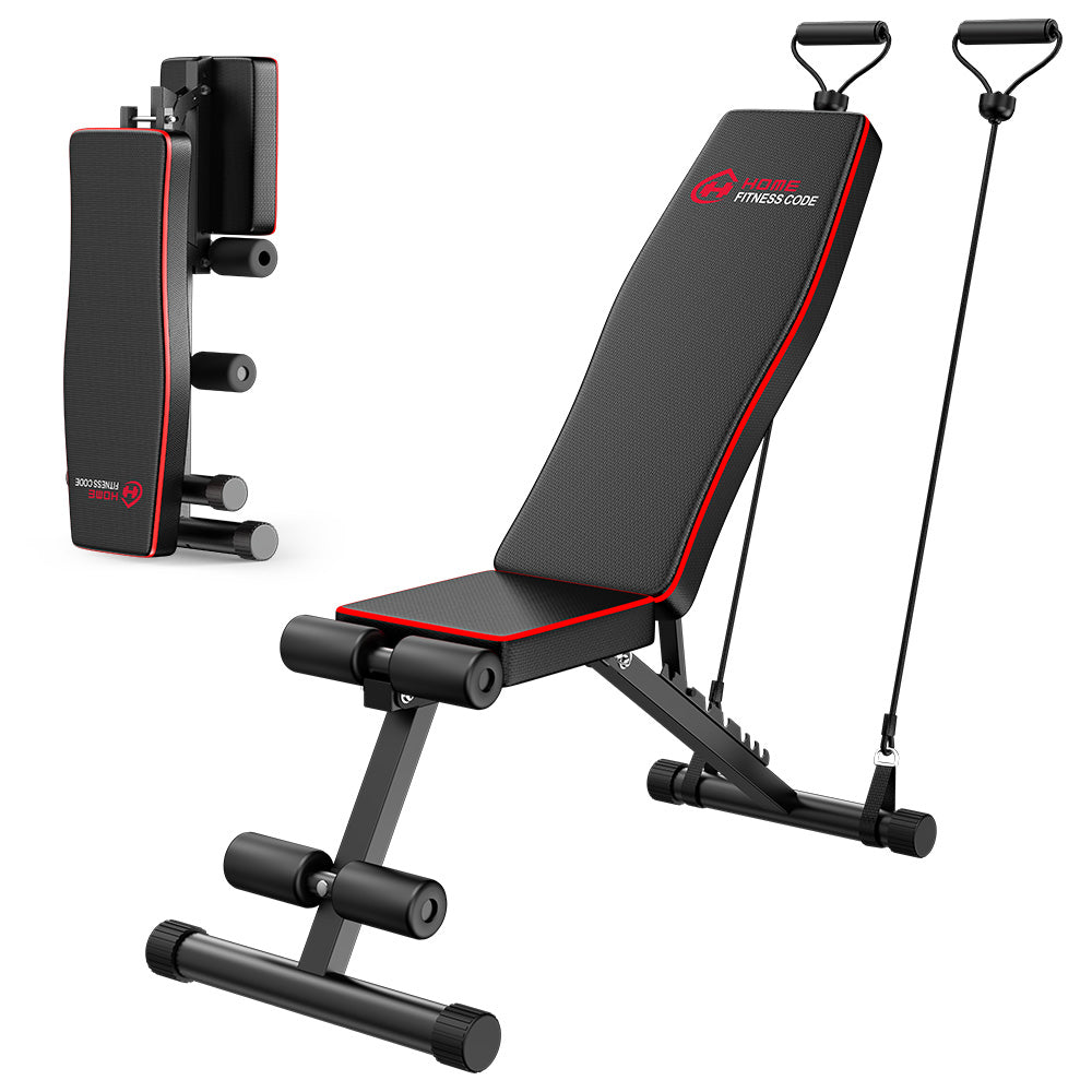 Panca da Allenamento Pieghevole B1, Schienale Regolabile