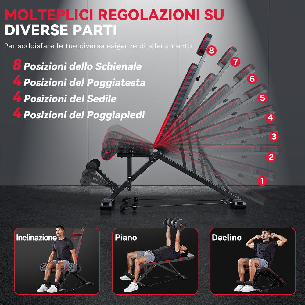 Panca da Allenamento Pieghevole