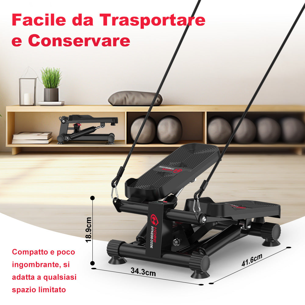 Mini Stepper Idraulico con Bande di Resistenza