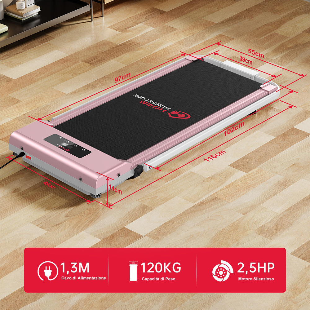 Tapis Roulant Pieghevole C1, Velocità 1-10KM/H