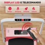 Tapis Roulant C1, Velocità 1-10KM/H, 5% Inclinazione Manuale