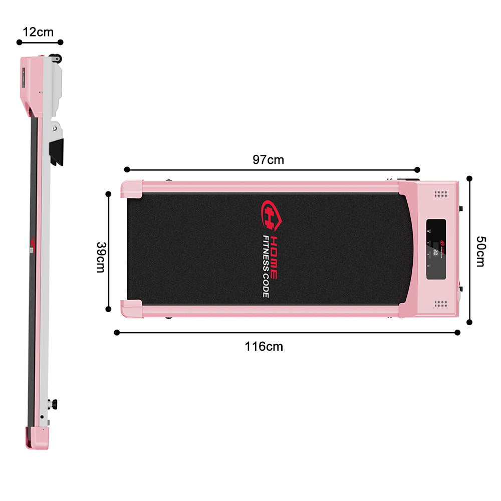 Tapis Roulant C1, Velocità 1-10KM/H, 5% Inclinazione Manuale