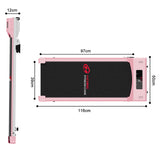 Tapis Roulant C1, Velocità 1-10KM/H, 5% Inclinazione Manuale