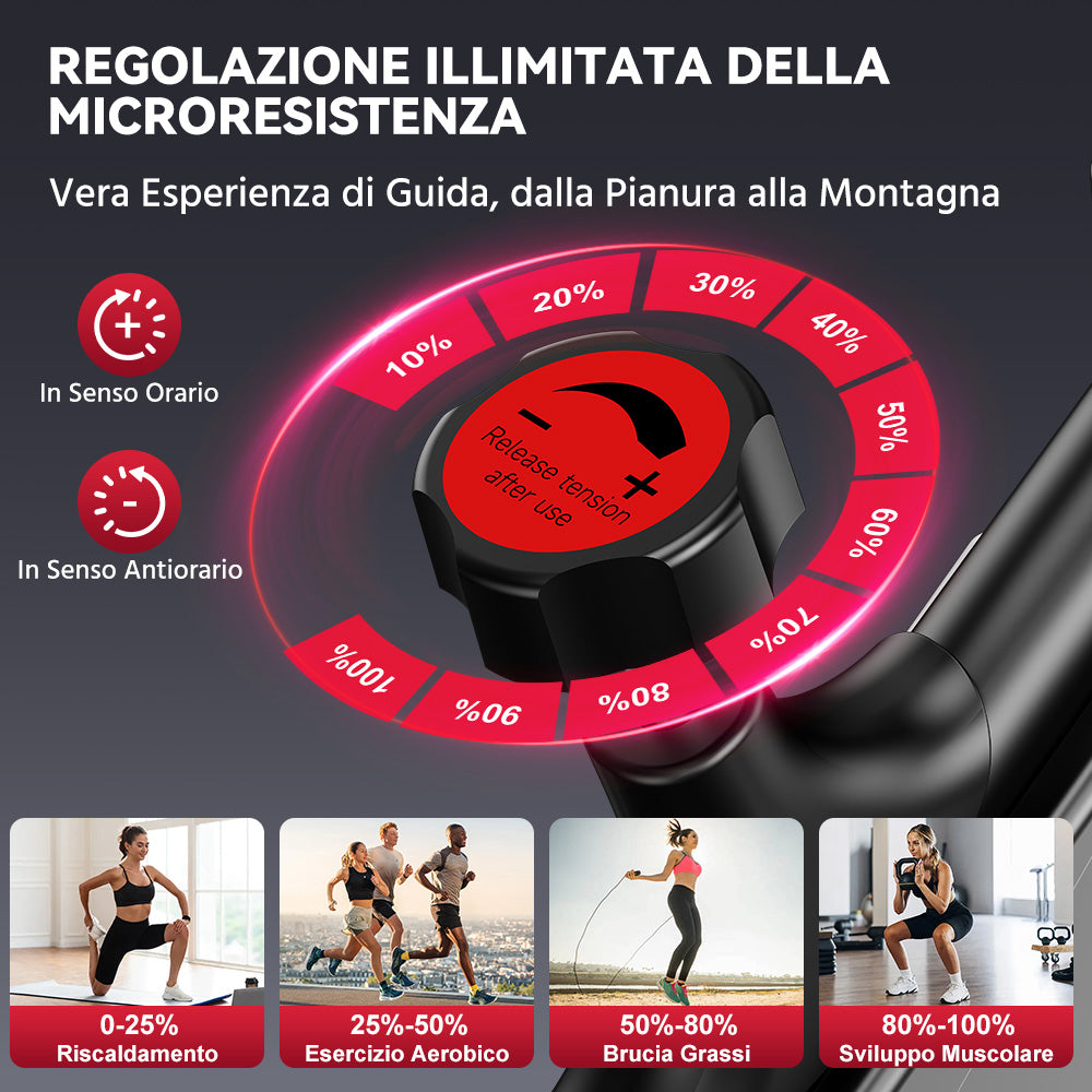 Cyclette Stazionaria C1, Volano 6KG