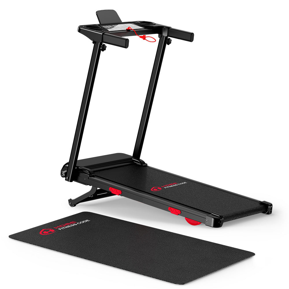 Tapis Roulant Pieghevole Q5 con Inclinazione, Motore Brushless, Velocità 1-12KM/H