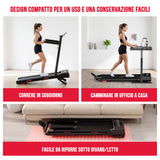 Tapis Roulant Y5 con Motore Brushless, 0%-15% Inclinazione Automatica