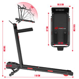Tapis Roulant Pieghevole Y5 con Motore Brushless, 0%-15% Inclinazione Automatica