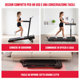 Tapis Roulant Y5 con Motore Brushless, 0%-15% Inclinazione Automatica