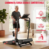 Tapis Roulant Y5 con Motore Brushless, 0%-15% Inclinazione Automatica