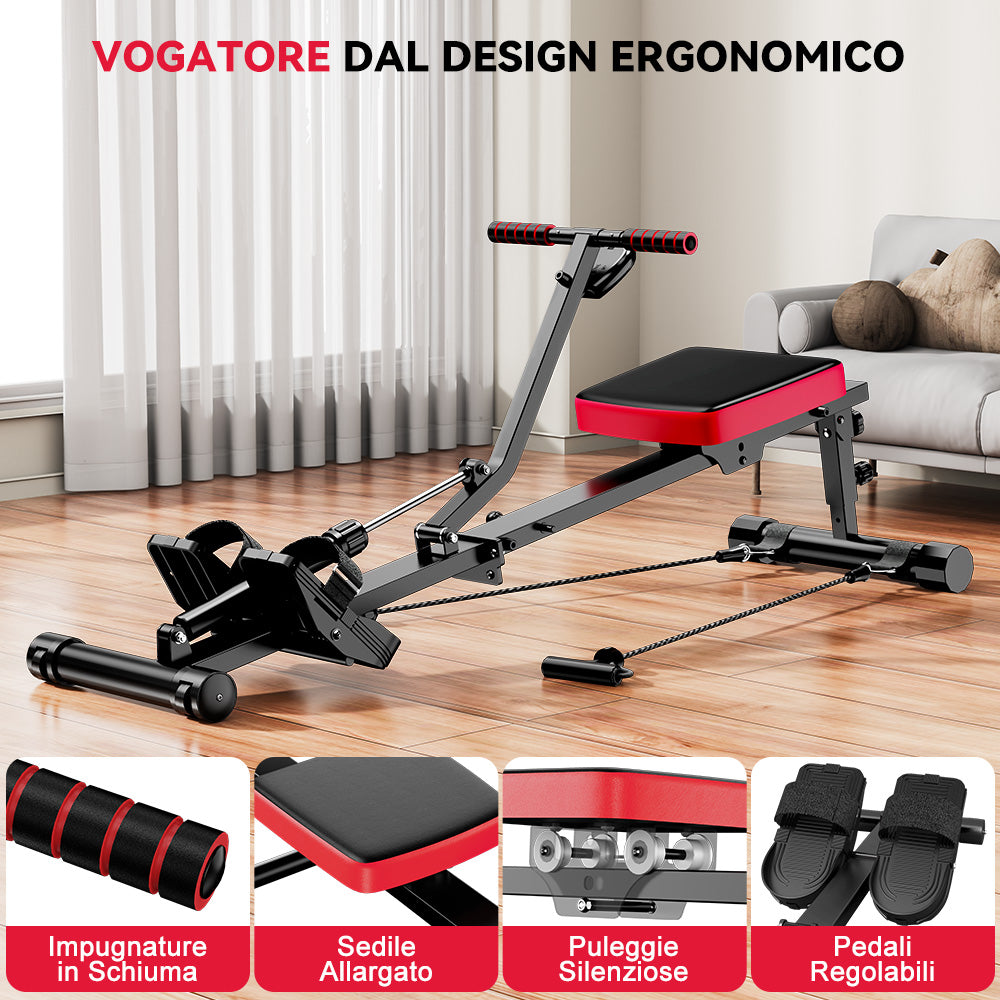 Vogatore Idraulico, Resistenza a 12 Livelli