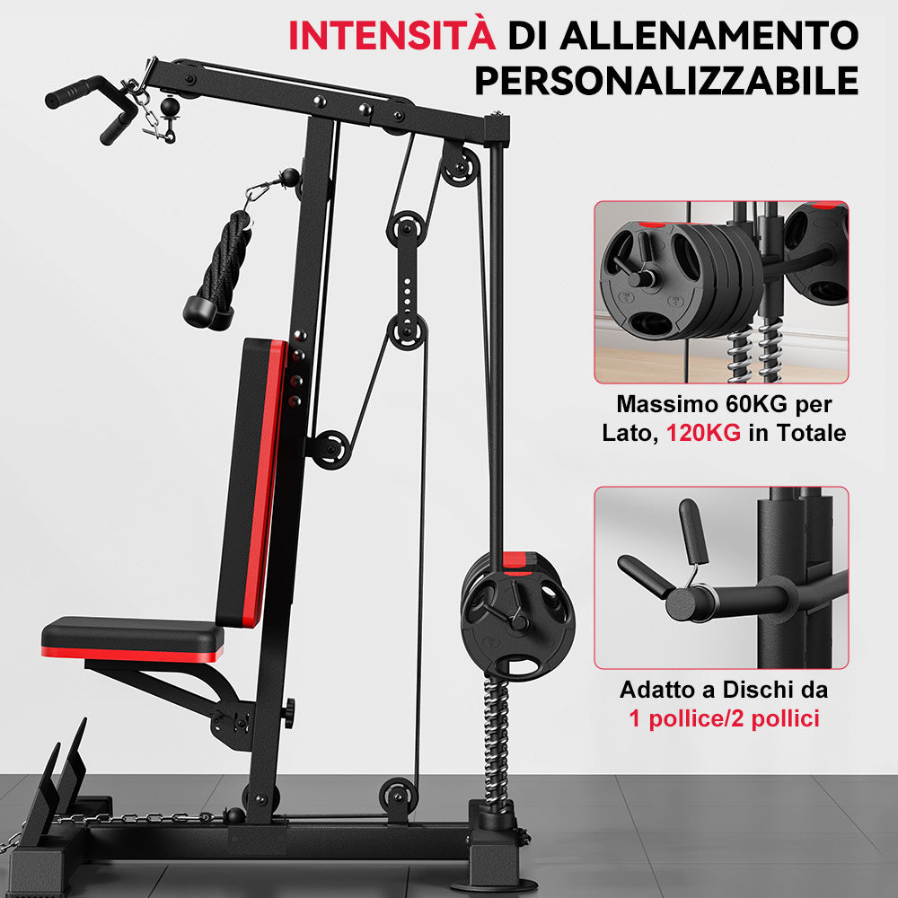 Macchina per Trazione Verticale Lat Machine