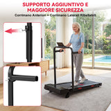 Tapis Roulant Pieghevole Q2 Pro con 5% Inclinazione Manuale, Velocità 1-10 km/h (Nuova Versione)