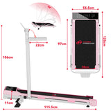 Tapis Roulant Pieghevole Q2 Pro con 5% Inclinazione Manuale, Velocità 1-10 km/h (Nuova Versione)