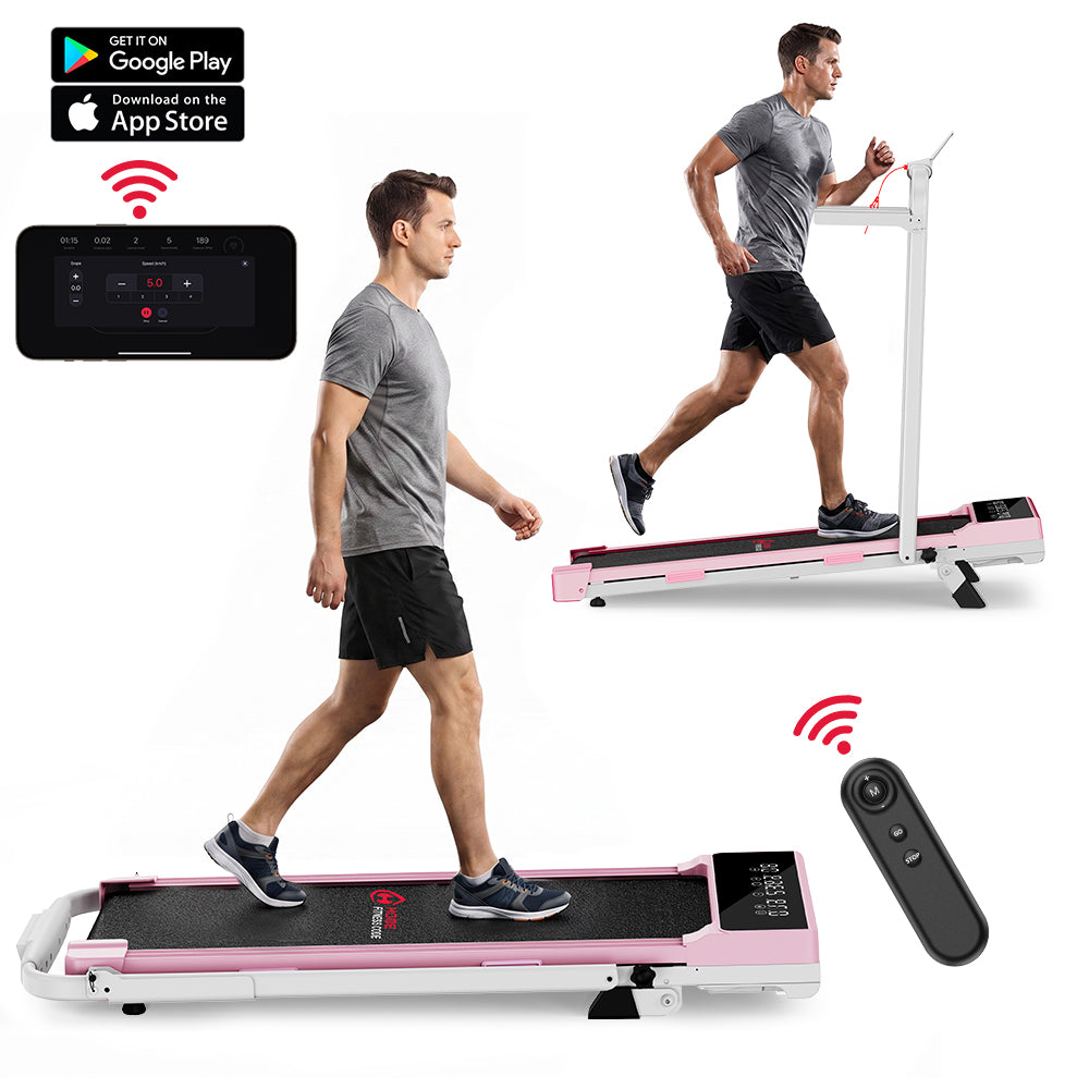 Tapis Roulant Pieghevole Q2 Pro con 5% Inclinazione Manuale, Velocità 1-10 km/h (Nuova Versione)