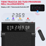 Tapis Roulant Q2 Pro con 5% Inclinazione Manuale, Velocità 1-10 km/h (Nuova Versione)