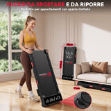 Tapis Roulant Q2 Pro con 5% Inclinazione Manuale, Velocità 1-10 km/h (Nuova Versione)