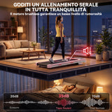 Tapis Roulant Q2 Pro con 5% Inclinazione Manuale, Velocità 1-10 km/h (Nuova Versione)