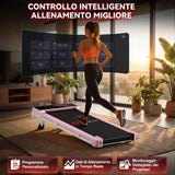 Tapis Roulant Q2 Pro con 5% Inclinazione Manuale, Velocità 1-10 km/h (Nuova Versione)