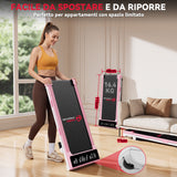 Tapis Roulant Q2 Pro con 5% Inclinazione Manuale, Velocità 1-10 km/h (Nuova Versione)