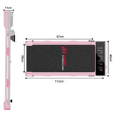 Tapis Roulant Q2 Pro con 5% Inclinazione Manuale, Velocità 1-10 km/h (Nuova Versione)