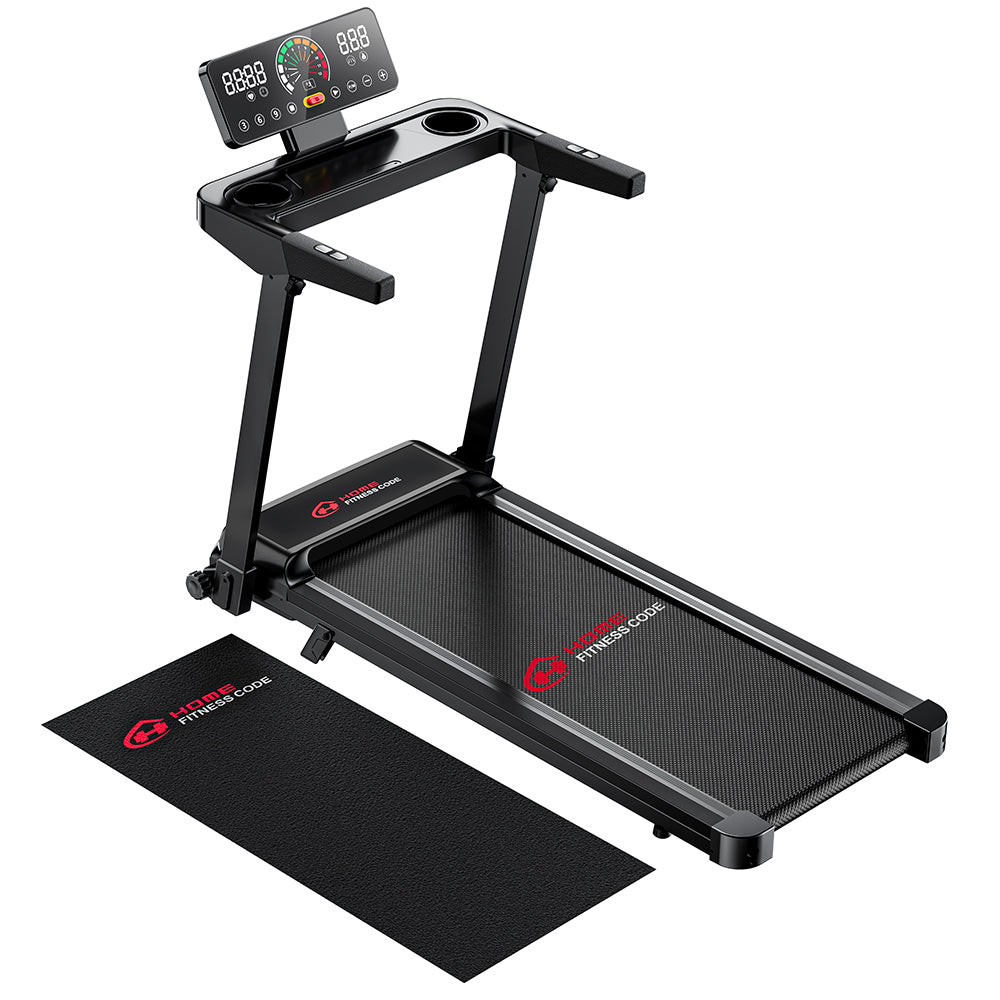Tapis Roulant Pieghevole Q8, 1-12 KM/H, Inclinazione Manuale del 5%