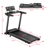 Tapis Roulant Pieghevole Q8, 1-12 KM/H, Inclinazione Manuale del 5%