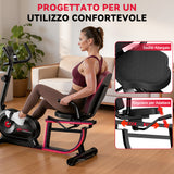 Cyclette Reclinata X1, Resistenza a 16 Livelli