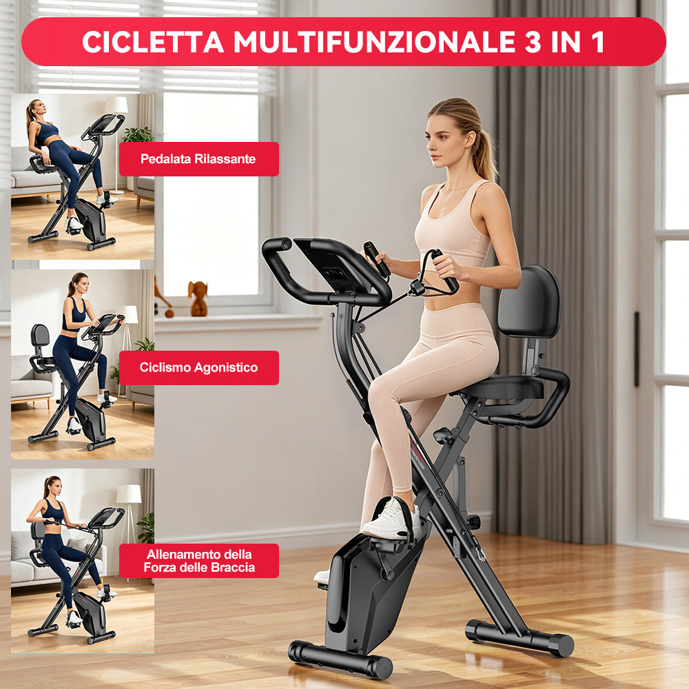 Cyclette Pieghevole, Resistenza Magnetica