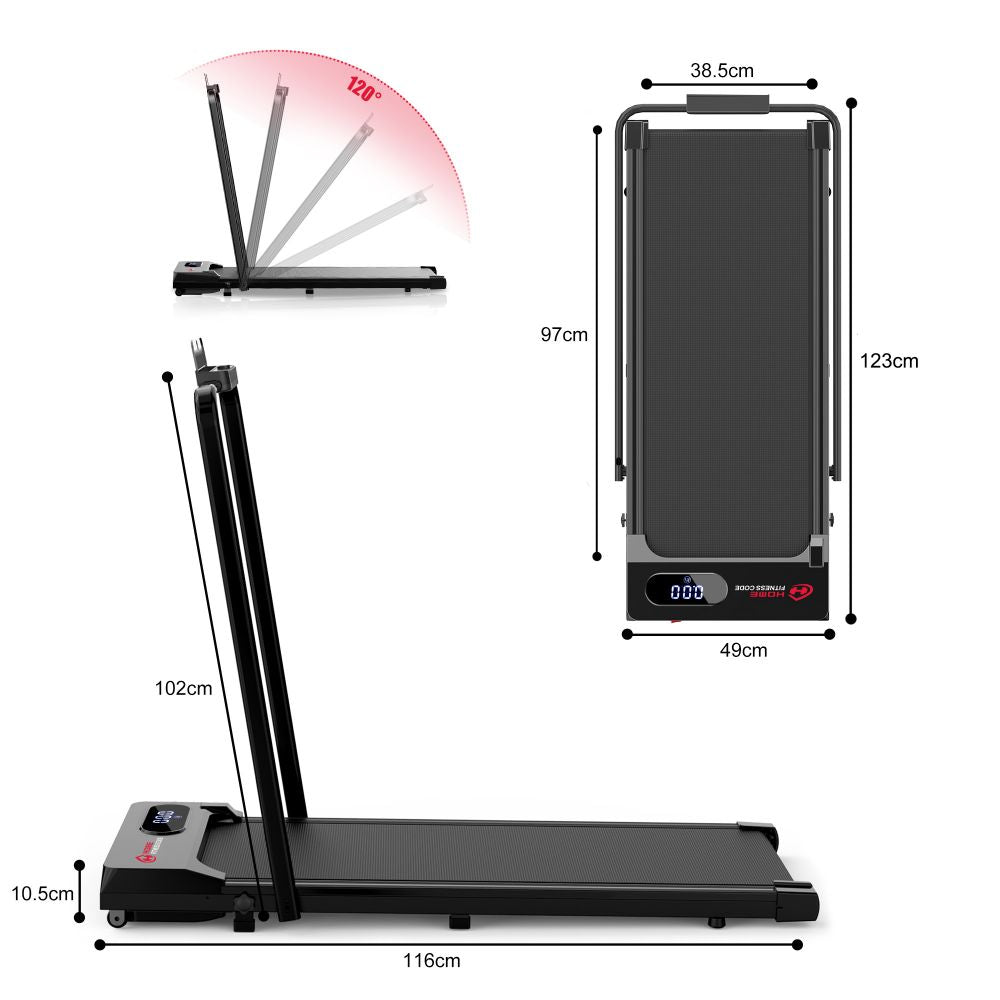 Tapis Roulant Pieghevole S1, Velocità 1-6KM/H