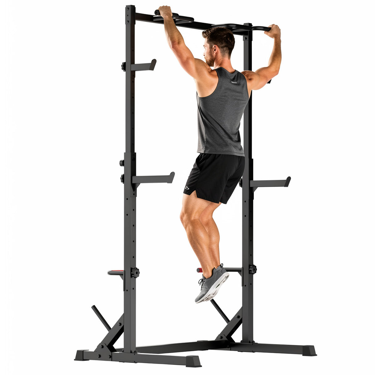 Mezzo Rack per Squat con Barra per Trazioni