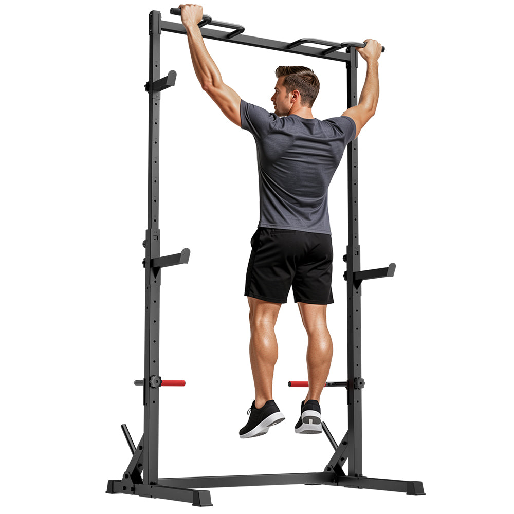 Mezzo Rack per Squat con Barra per Trazioni