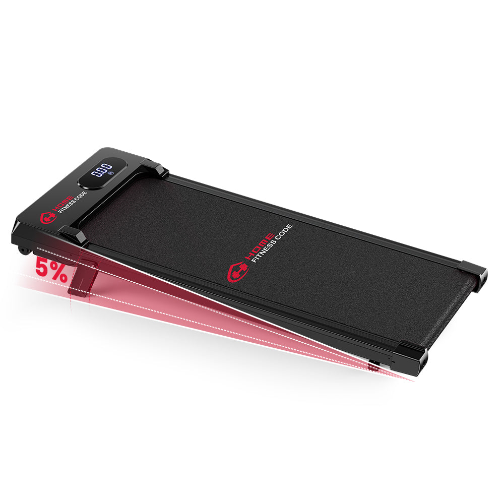 Tapis Roulant T7, Velocità 1-6KM/H, 5% Inclinazione Manuale