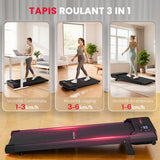 Tapis Roulant T7, Velocità 1-6KM/H, 5% Inclinazione Manuale